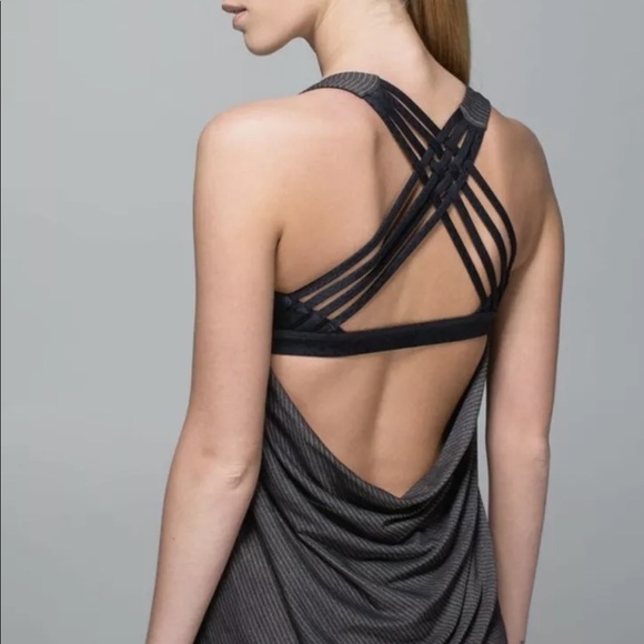 Lululemon Free To Be Wild 2 in 1 Bra Tank Top Size 6 - Picture 1 of 6